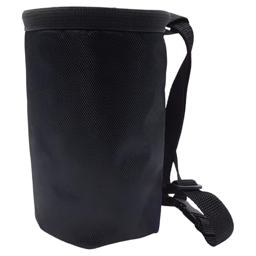 Rock Climbing Chalk Bag, Oxford Cloth 840D Bouldering Chalk Bag with Quick-Adjust Waist Belt, 7.5x4.9x4.9 in Lightweight Chalk Bag for Rock Climbing, Weight Lifting, Gymnastics