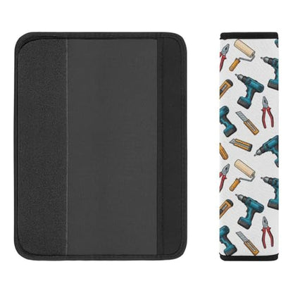 2PCS Occupation Tool Seat Belt Cover Breathable Seat Belt Cushion for Adults and Children, All Vehicles, Comfortable Driving - color: Pattern 351