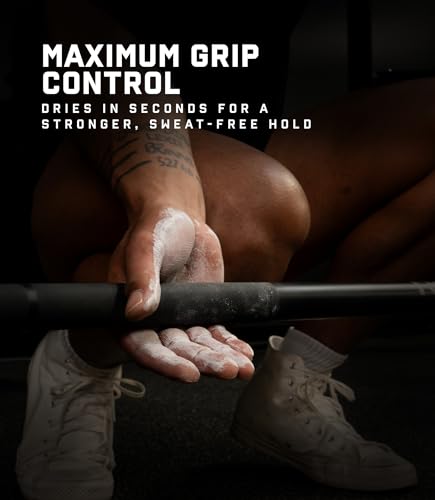 Gymreapers Liquid Chalk - Gym Chalk for Weightlifting, Powerlifting, Gymnastics, Rock Climbing, Tennis - Long Lasting Mess Free Sweat Resistant Workout Chalk - style: 50ML - 1 Pack