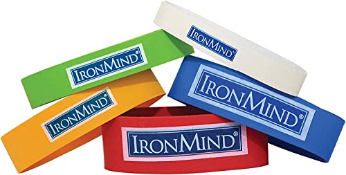 IronMind Two-Way Captains of Crush Grip Strengthener Set: CoC Point Five Gripper (c. 120 lb.) and Expand-Your-Hand Bands
