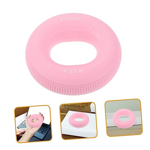 Finger Extension Exerciser Hand Grip Ring for Muscle Strengthening Silicone Fitness Training Tool Hand Grip Strengthener for Tennis Climbing Guitar Player