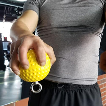 UKCOCO 2 Sets Grip Strength Trainer Workout Balls for Climbing Pull-up, Nonslip round Exercise Supplies with Wear-resistant Polyester Cotton and Nylon Material, Portable Design for Indoor