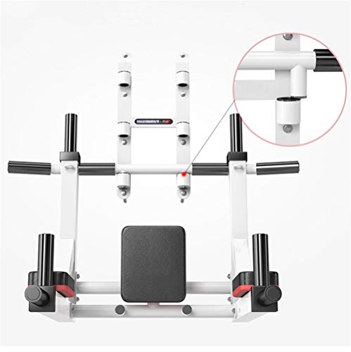 HAKENO Multifunctional Wall Mounted Pull Up Bar/Chin Up bar,Dip Station for Indoor Home Gym Workout,Power Tower Set Gym Equipment 800LBS