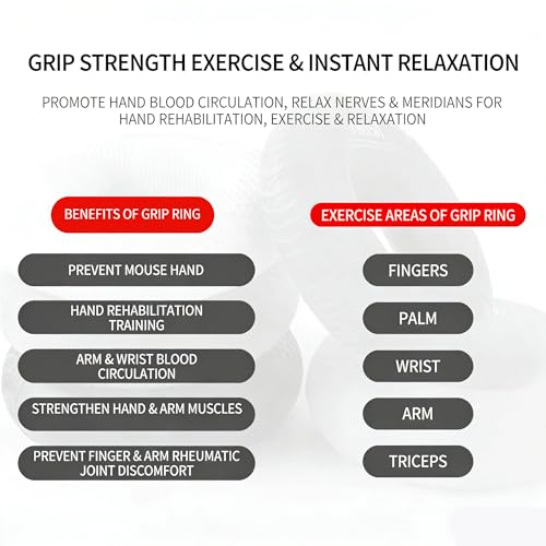Generic 3 in 1 Hand Grip Strengthener Adjustable 50-70LB Silicone Forearm Exerciser for Climbing Fitness Office Hand Rehabilitation Grip Strength Trainer for Men Women - color: Gray