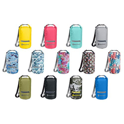 Skog Å Kust DrySak Roll Top Waterproof Bag, 5, 10 & 20 Liter - color: Grey, size: 10 Liter