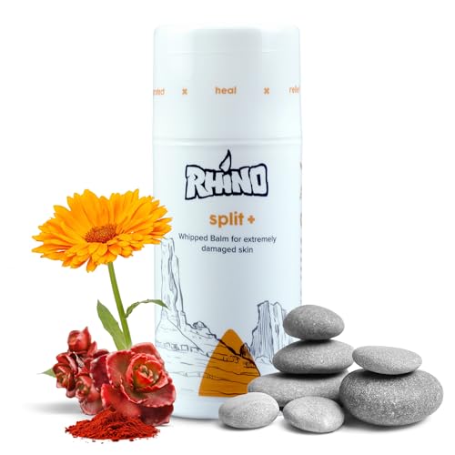 Rhino Skin Solutions Split+ Hyaluronic Acid Cream – Intensive Care for Severely Damaged skin | Heal & Regenerate Cracked, Chapped Skin (3.4oz) - size: 3.4 Fl Oz (Pack of 1)