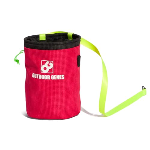 Chalk Bag for Climbing, Durable, Lightweight, Adjustable Belt | Practice & Match Use