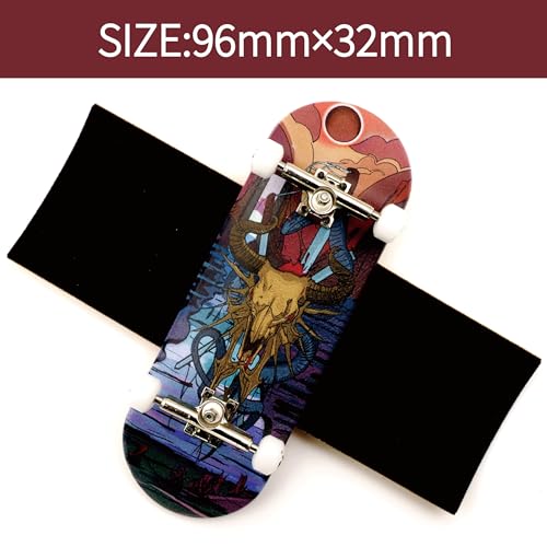 32mm Pro Fingerboard 12 Constellation Series Wooden Finger Board (Taurus) - color: Taurus