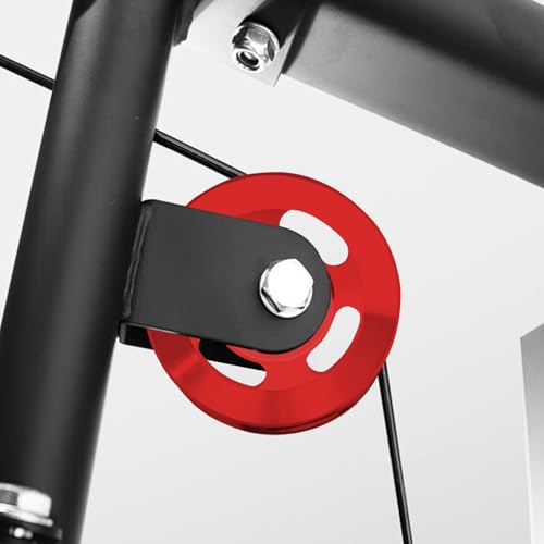 Aluminium Alloy Gym Pulley 90 mm，2‑Pack / 4‑Pack / 6‑Pack - color: Red