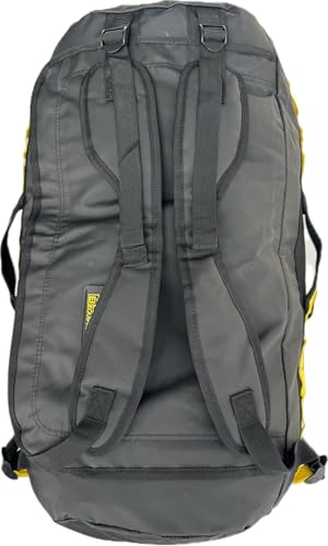 Element Equipment Trailhead Duffel Bag Shoulder Straps Waterproof Black/Yellow Medium - color: Black/Yellow, size: Medium 51 Liters