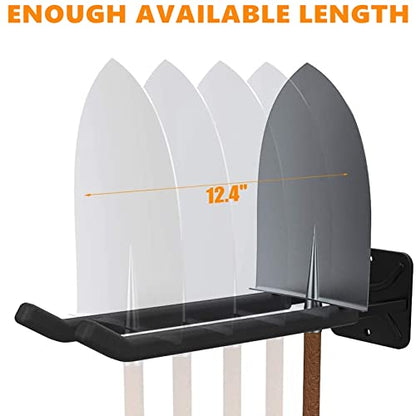 TORACK Garage Hooks Heavy Duty Tool Organizer, Wall Mount Hanger Rack Garage Storage Utility Hooks for Car Tires, Ladders, Chairs, Strollers, Power Tools, Garden Tools (2 Pack, 12.4" Hook) - size: 2-Pack 12.4" Heavy Hooks