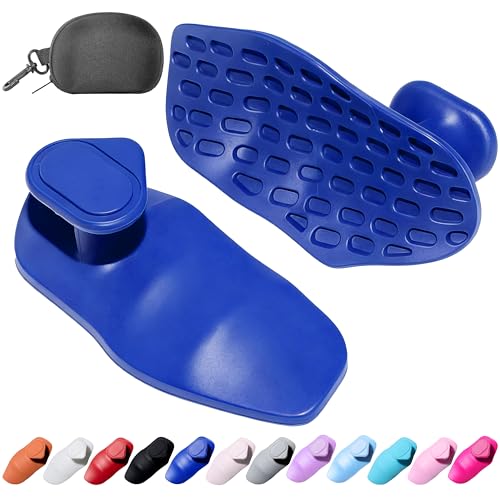 Silicone Gym Grips for Weight Lifting,Workout Gloves Alternative | Anti Slip Gym Workout Grip for Women Men,Rubber Gym Hand Grips-Weightlifting Grips Pad for Barbell,Pull Up,Ryptfit,Training - color: Royal Blue, size: Medium
