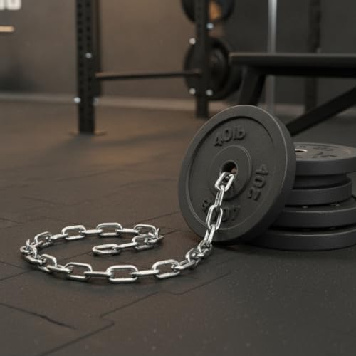 Strength Athletes Weighted Dip Belt with Iron Chain for Pull Ups and Dips, Heavy Duty Training Gear
