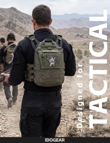 IDOGEAR Tactical Zip-on Panel Pouch Military Backpack Vest Accessory Bag for CPC AVS JPC2.0 - color: Ranger Green