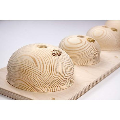 Hemispheres Board | Essential Climbing Training Tool | Perfect for Enhancing Grip and Finger Strength | Hangboard, Fingerboard - style: Incut