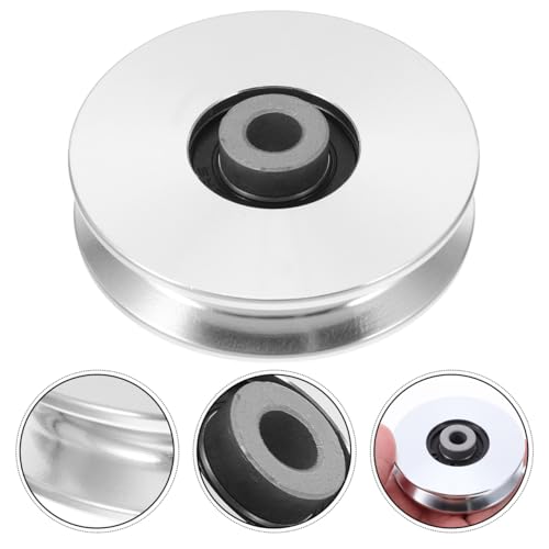 BESPORTBLE Aluminum Pulley Wheel 2.95 Inch Cable Bearing for Home Gym Gym Pulley System Replacement Fitness Machine Attachments
