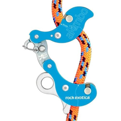 Rock Exotica rockGrab Rope Grab - Lightweight and Durable Rope Grab for Climbing and Rigging – Made in The USA - style: Akimbo