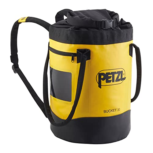 PETZL BUCKET Upright Rope Bag - color: Yellow, size: 30 Liters