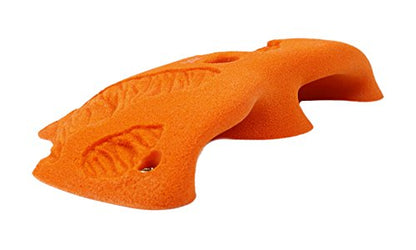 Atomik Climbing Holds XXL Double Hander Sandstone Roof Jug in Orange