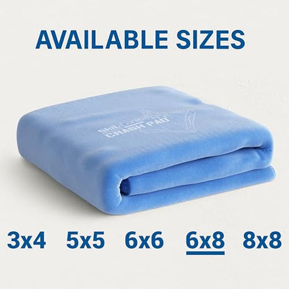 Skil-Care Crash Pad Cover Replacement | Water-Resistant Nylon Replacement Cover for Kids Crash Pad | Sensory Mat for Active Play | Soft Landings for Indoor & Outdoor | Available in Sizes 3x4 to 8x8 FT - size: 6' x 8' Cover