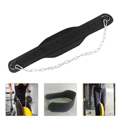 Weightlifting Belt for Body Strength Training Fitness Equipment for During Weight Training for Running Hiking and Climbing Black
