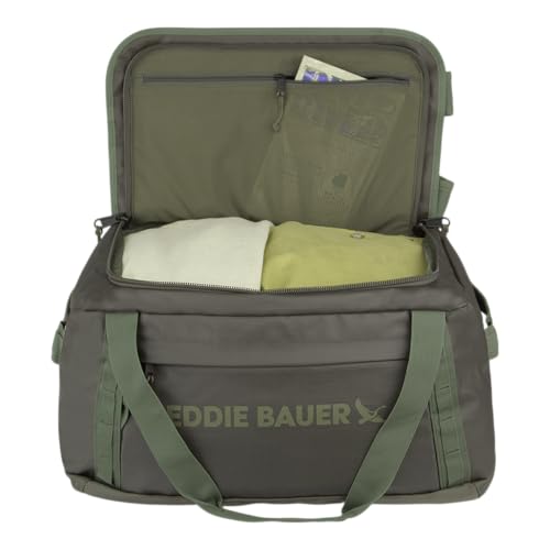 Eddie Bauer Maximus Duffel Bag 40L and 70L | Hiking | Outdoor | Travel | Lightweight | Weather-Resistant | Durable | Rugged - color: Spruce, size: 40L
