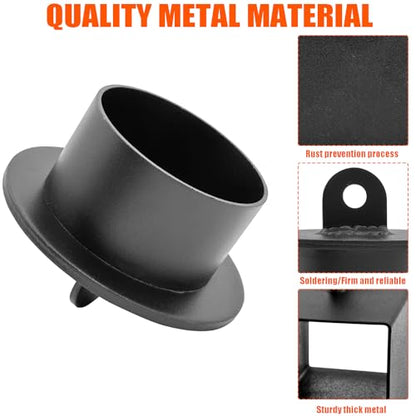 Heavy Metal Pinch Block Set with Loading Pin, Pinch Block Grip for Workout Rock Climbing Forearm Finger Training, Enhance Grip Strength Gym Hand Pinching Power Strengthener Equipment