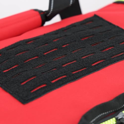 Lightning X Value Firefighter Turnout Gear Bag w/Maltese Cross - color: Red