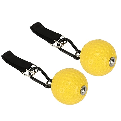 Pull Up Ball Grip with Strap, Non - Slip Climbing Ball Handles for Strength Training, Multi - Functional Suspension Grips with Stainless Steel Hooks for Pull Up Bar, Door Frame or