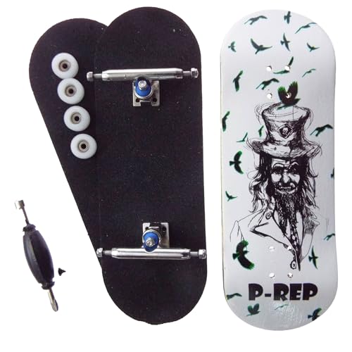 P-REP V2 Performance Complete Wooden Fingerboard 32mm - Unlucky - color: Unlucky
