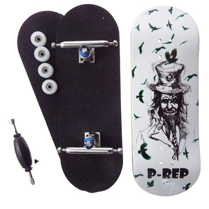 P-REP V2 Performance Complete Wooden Fingerboard 32mm - Unlucky - color: Unlucky