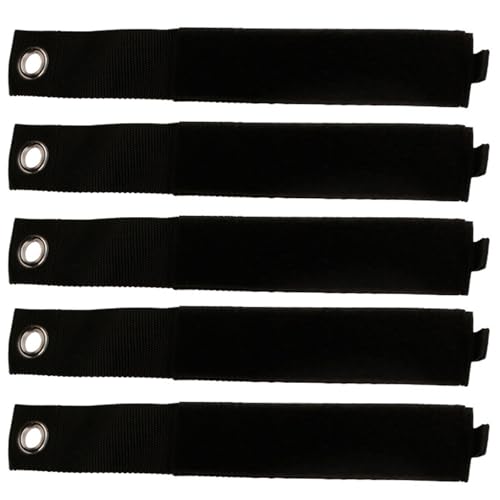 5PCS Pack Securing Belt Reinforced Nylon Binding Strap Perfect for Outdoor Activity and Stable Equipment Stabilization Strong Polyamide Belt - color: 50x660mm