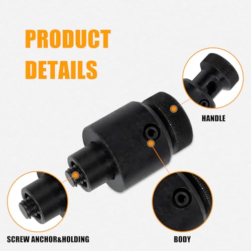 RANSOTO 870 Screw Anchor Expander Hollow Wall Set Tool Compatible with Greenlee 84305 Power Drill Part Caulking Anchor Size 3/8"-16 - size: 3/8"-16