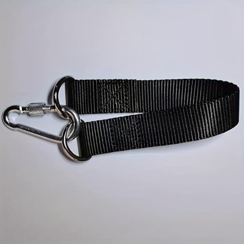Tree Swing Straps Hanging Kit Heavy Duty Belt with Safer Lock Snap Hook Clip Carabiner Connector for Hammock Punching Bag Swings Chair Seat Gym Bar Handle Outdoor(1Pc 25Cm*25Mm) - color: 1pc 25cm*25mm