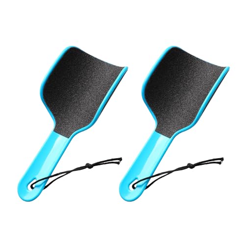 2Pcs Professional Dual Sided U Shaped Foot File Foot Files for Hard Skin Foot Scraper Rasp Dry Skin Remover Feet Dead Skin Remover for Feet