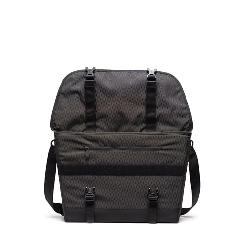 Herschel Supply Co. Cove Messenger - color: Black Diamond/Black, size: Medium