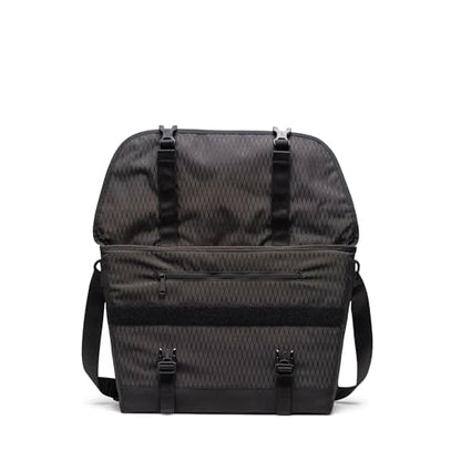 Herschel Supply Co. Cove Messenger - color: Black Diamond/Black, size: Medium