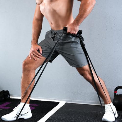 Pull Up Bar for Doorway: Sportneer Strength Training Pull-up Bars without Screw with Resistance Band Bar, Sportneer Detachable Workout Exercise Bar Handles for All Kinds Resistance Bands