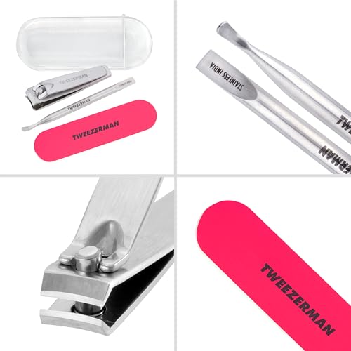 Tweezerman Mini Neon Nail Care Kit - style: Nail Care Kit