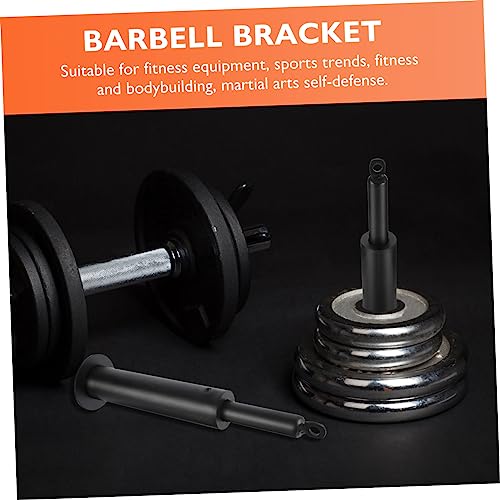 KESYOO Weight-Bearing Dumbbell Bracket Loading Pin Steel Barbell Weight Stand for Fitness Equipment Adjustable Load Tray for Home Gym
