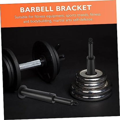 KESYOO Weight-Bearing Dumbbell Bracket Loading Pin Steel Barbell Weight Stand for Fitness Equipment Adjustable Load Tray for Home Gym