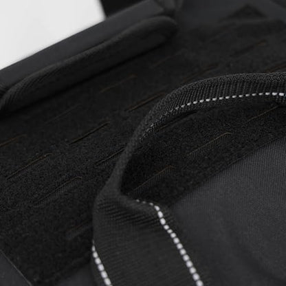 Lightning X Customizable Large EMT Medic First Responder EMS Trauma Jump Bag w/Embroidered Name - BLACK - color: Black