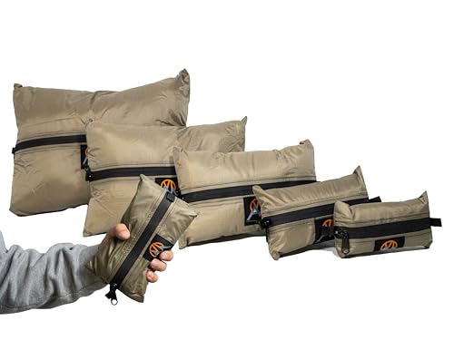 G3 Glacier Gear Grab Tool Bag Zipper Pouch, Premium Utility Multipurpose Storage Organizer Tool Pouches for Hunting, Camping, Backpacking, Travel - 5pc Tan - color: Tan G3