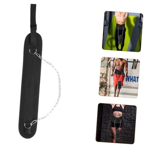 VICASKY Weight Lifting Dipping Belt with Chains for Resistance Training Adjustable Heavy Duty Muscles Workout Equipment for Men Suitable for Bodybuilding and Strength Training