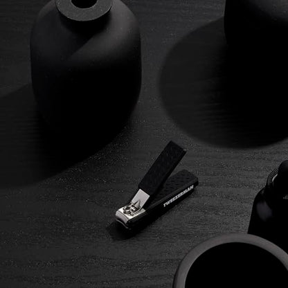 Tweezerman Precision Grip Fingernail Clipper Black