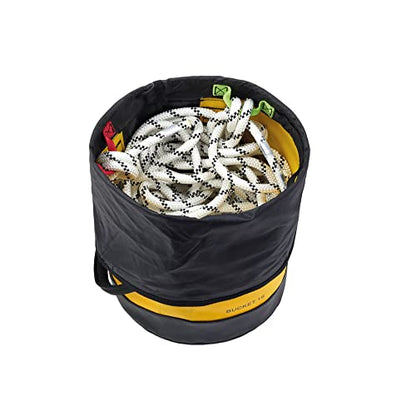 PETZL BUCKET Upright Rope Bag - color: Yellow, size: 15 Liters