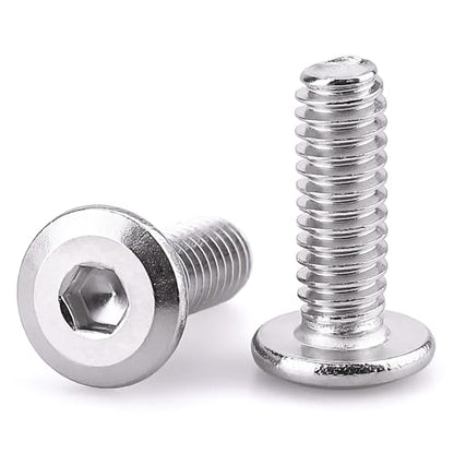 1/4-20 x 1 Hex Socket Head Cap Screws, 304 Stainless Steel 18-8, Chamfered Countersunk Machine Screws for Furniture, Binding, Machinery, Automotive, DIY Projects, 25 PCS - size: 1/4-20 x 1"