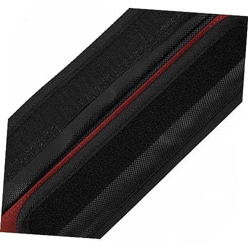 Abaodam Comfortable Guitar Strap Shoulder Pad Removable Cushion for Bass Acoustic Electric Guitars - Design for Weight Distribution Black