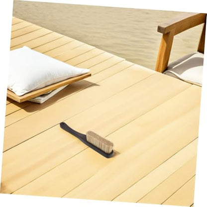 Mikikit Bouldering Chalk Cleaner with Boar Hair Bristles and Wooden Handle for Outdoor Climbing, Quick Drying and Gentle on Natural Rock, for Year- Climbing and Professional Climbers