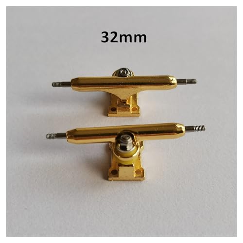 Fingerboard Trucks 1 Piece Set of 34mm/32mm Finger Plate Single-axis Bracket(32mm Gold) - color: 32mm Gold